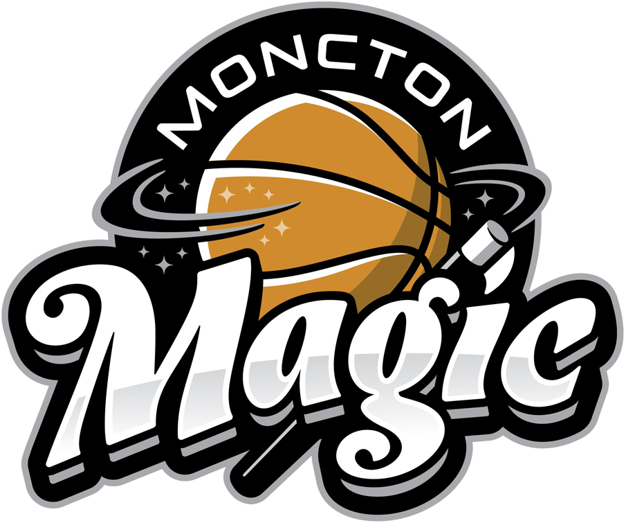 Moncton Magic 2017-Pres Primary Logo iron on heat transfer